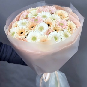 Букет "Гера" из 25 гербер в Рузе