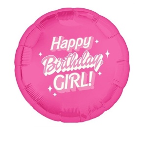 Шар "happy b-day girl" в Рузе