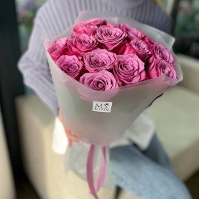 Букет из 15 роз Меритим (50 см) в Рузе