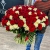 Букет 151 роза красный и белый микс (60 см) в Рузе Букет 151 роза красный и белый микс (60 см) в Рузе