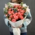 Букет "Фортуна" из коралловых роз и оксипеталума в Рузе Букет "Фортуна" из коралловых роз и оксипеталума в Рузе
