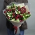 Букет "Цвет любви" из кустовых роз Марун и альстромерий в Рузе