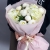 Букет "Белый жемчуг" из гортензий и пионов в Рузе Букет "Белый жемчуг" из гортензий и пионов в Рузе